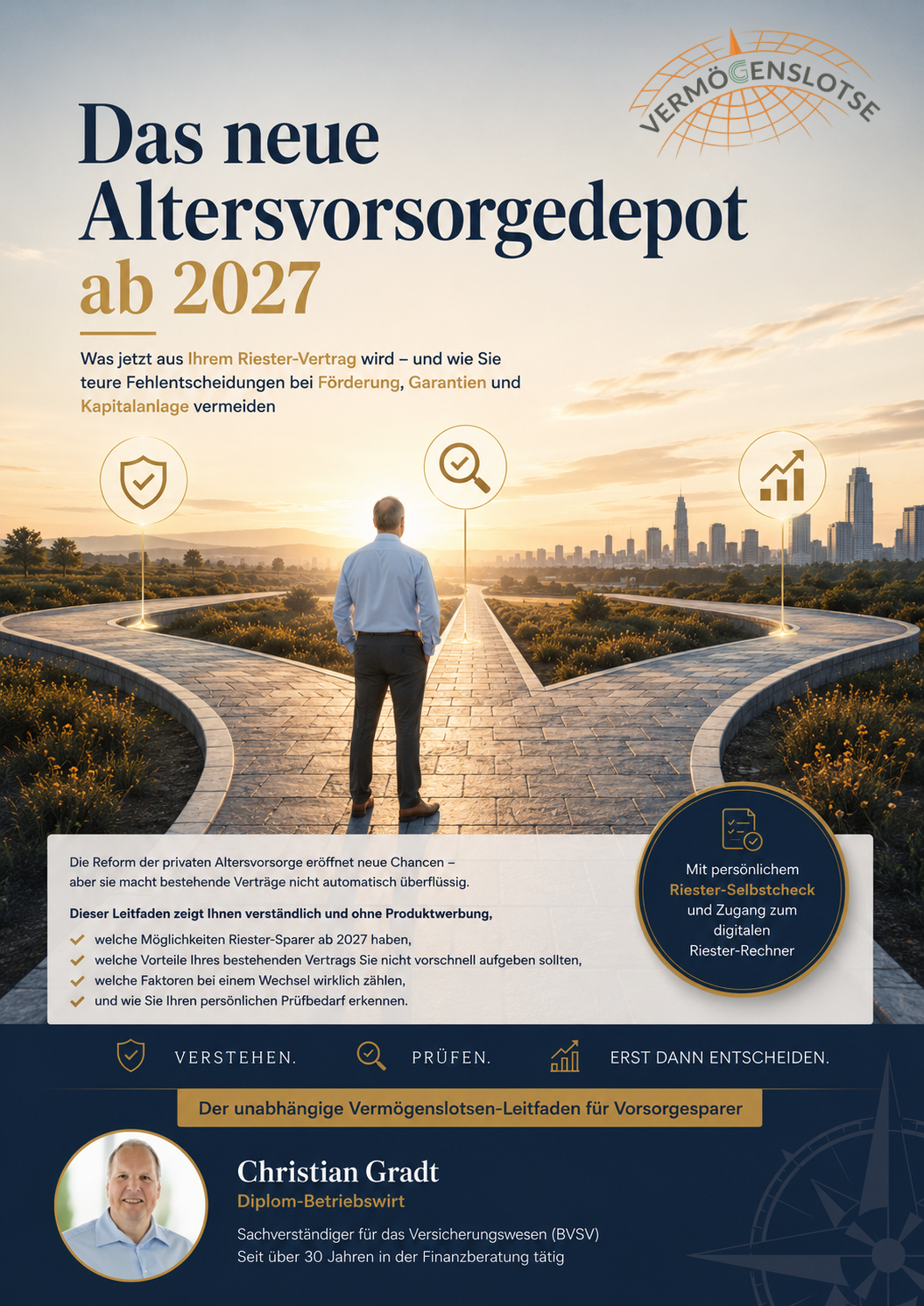 Broschüre: Das neue Altersvorsorgedepot ab 2027